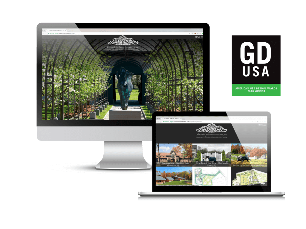 Deborah Cerbone Associates GDUSA 2018 Web Design Award Winner