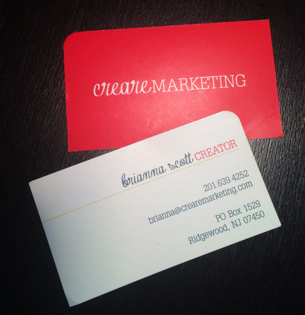Creare Marketing Business Cards