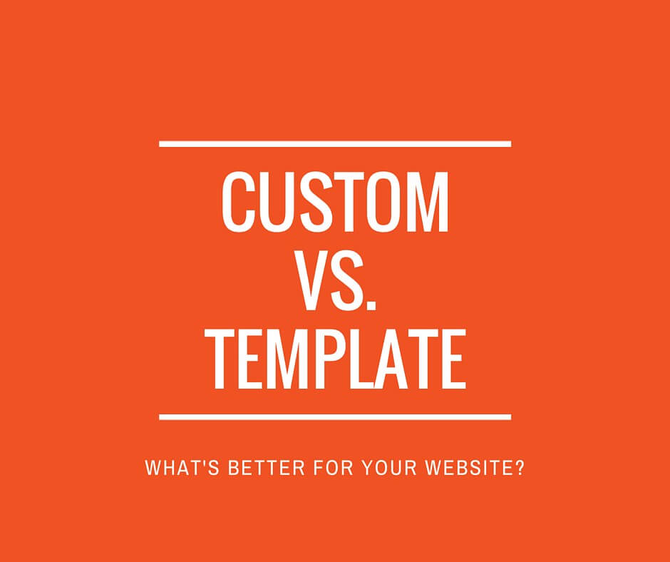 custom-vs-template-website-design