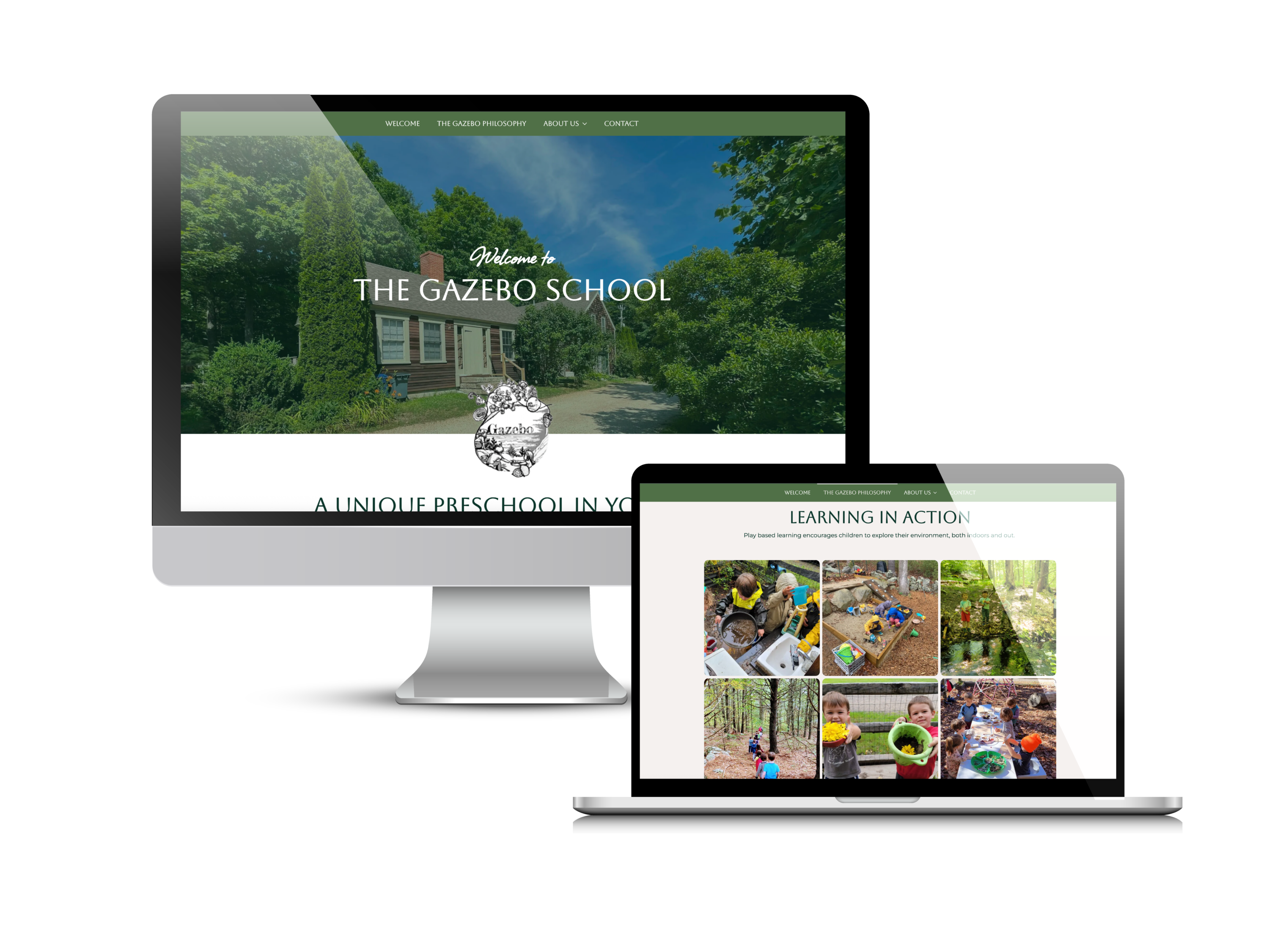 The Gazebo School Website by Creare Web Solutions